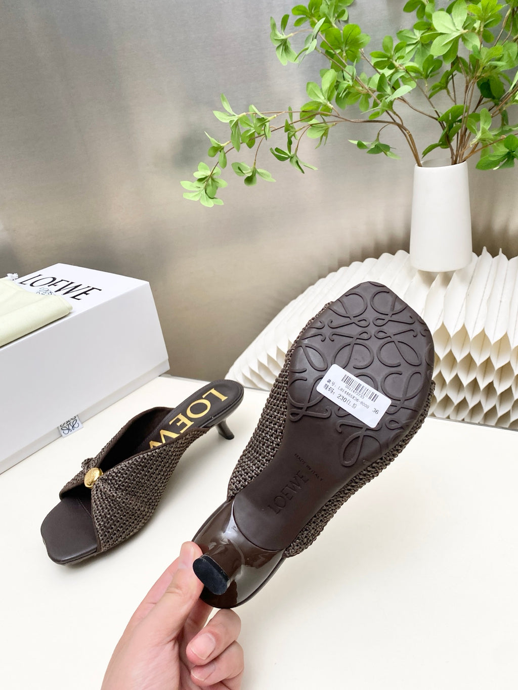 2026 SS Fur Slide Sandal