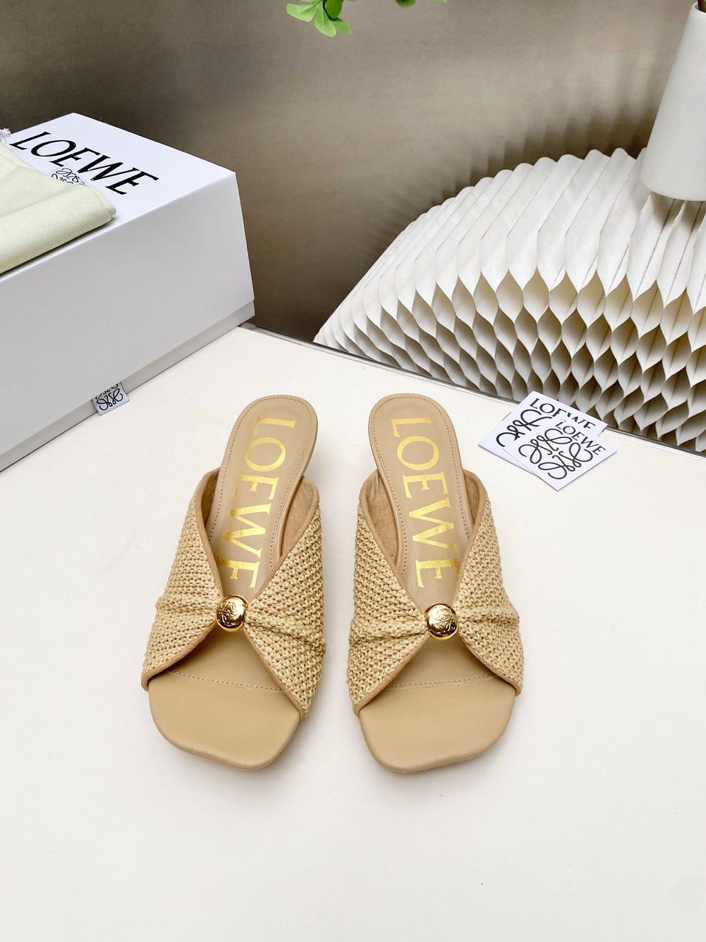 2026 SS Fur Slide Sandal