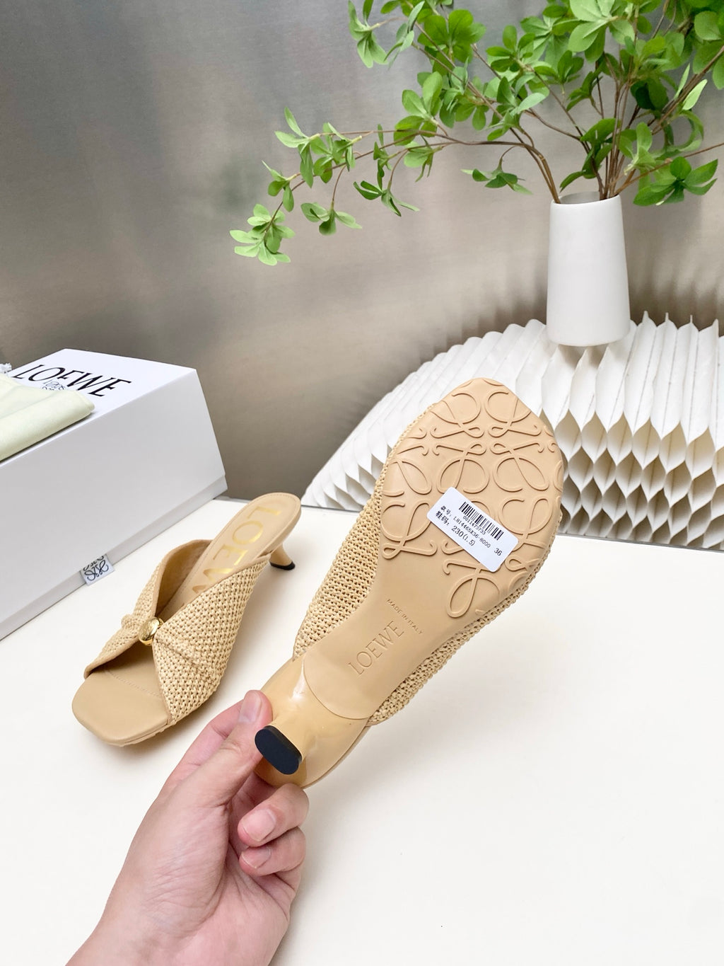 2026 SS Fur Slide Sandal