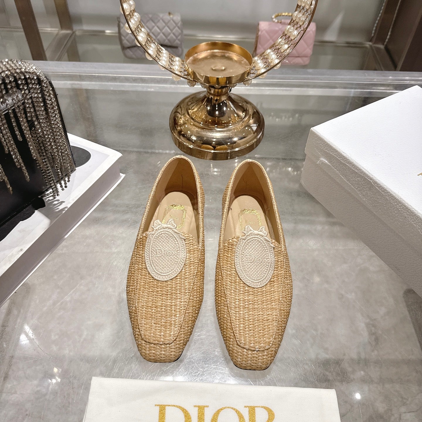 2026 SS D-Médaillon Mule | Baby Bow