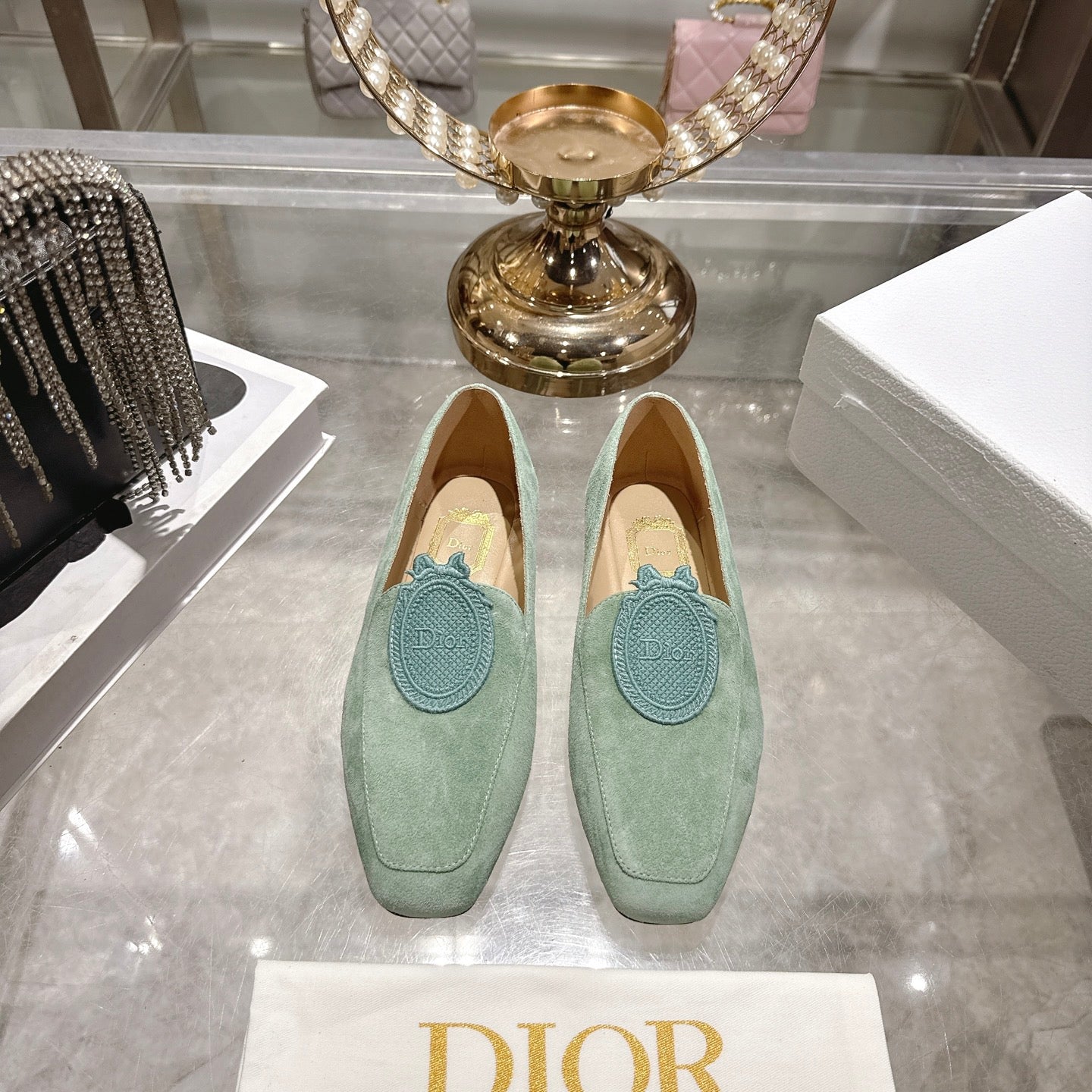 2026 SS D-Médaillon Mule | Baby Bow
