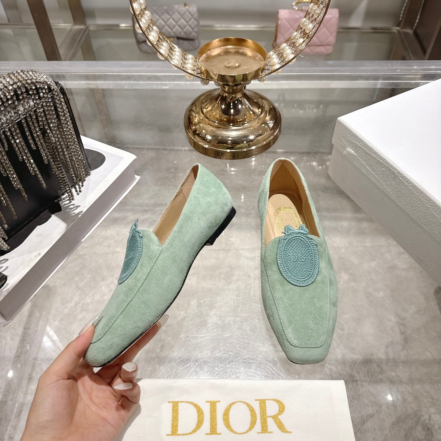 2026 SS D-Médaillon Mule | Baby Bow