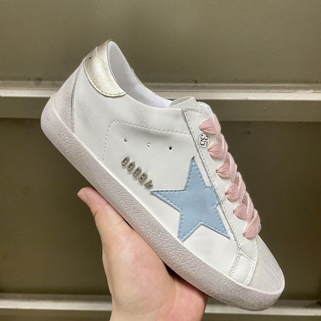 Superstar Distressed Sneaker | Couples Style