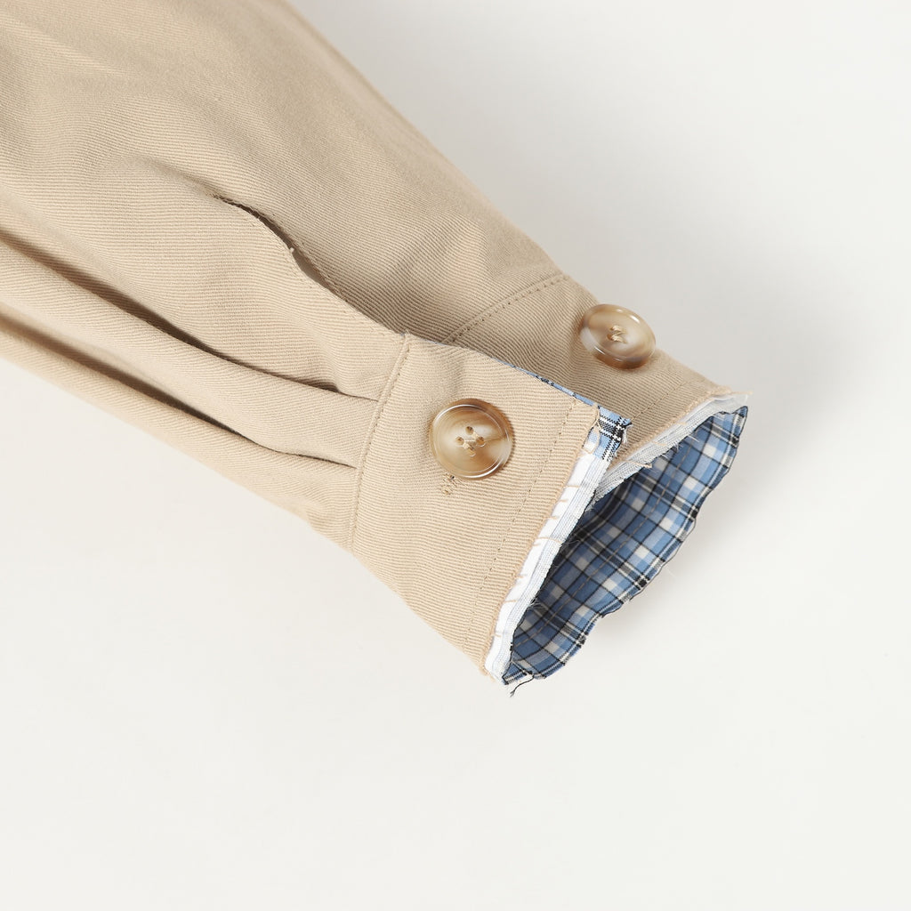 Faux Two-Piece Plaid Jacket | 25FW
