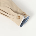 Faux Two-Piece Plaid Jacket | 25FW