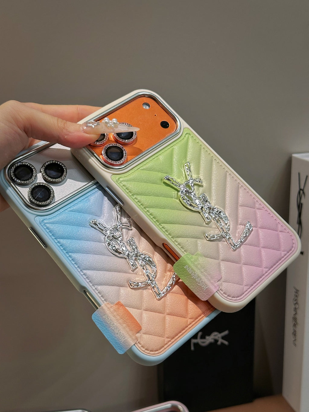 Gradient Crystal Diamond Phone Case