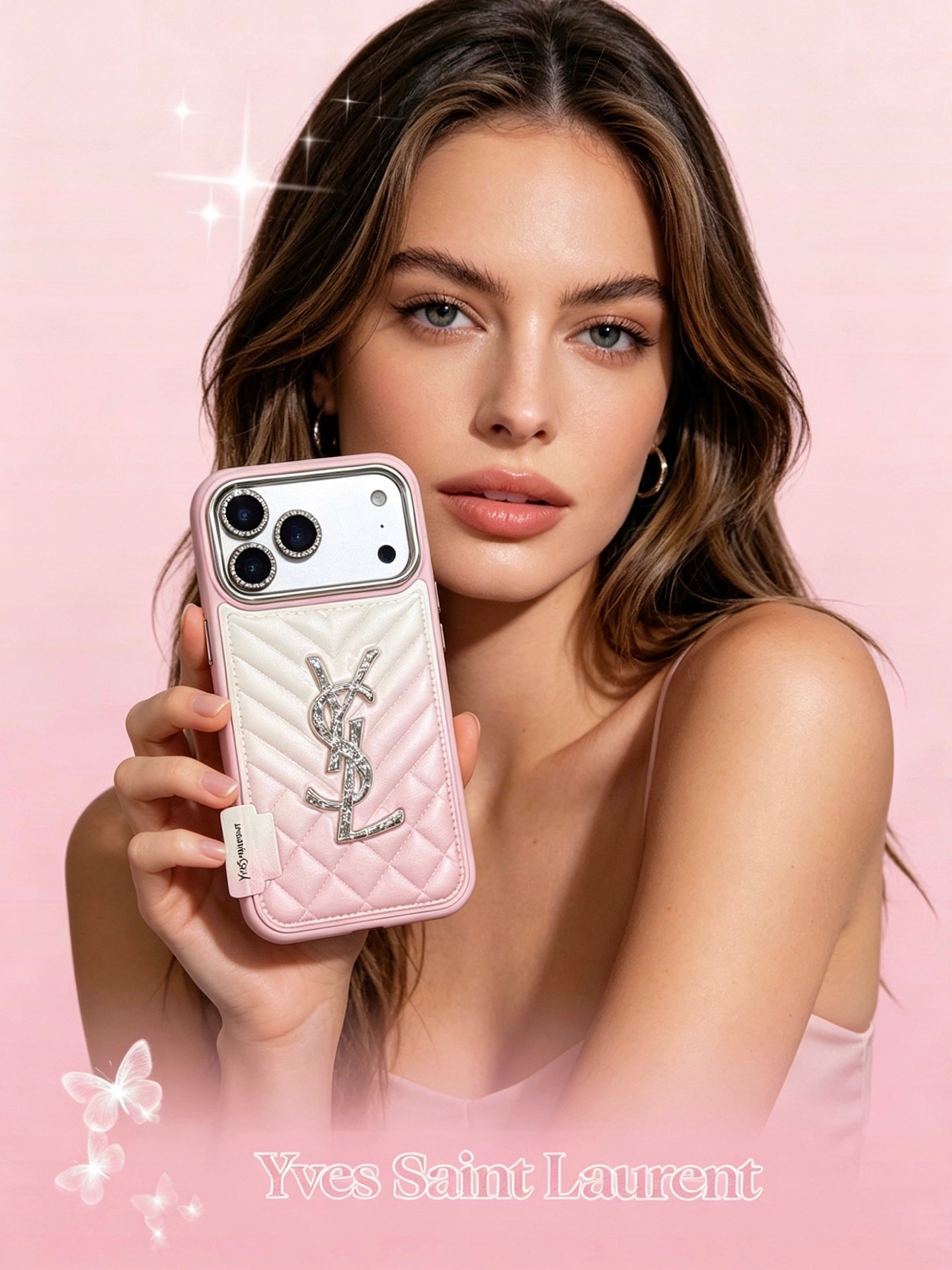 Gradient Crystal Diamond Phone Case