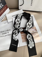 Silk Ribbon Hair &amp; Bag Scarf