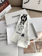 Silk Ribbon Hair &amp; Bag Scarf