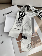Silk Ribbon Hair &amp; Bag Scarf