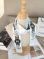 Silk Ribbon Hair &amp; Bag Scarf
