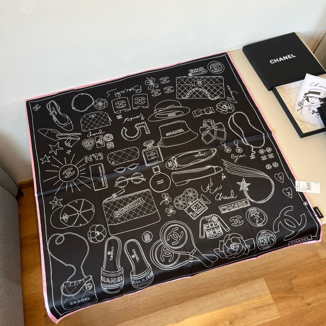 Silk Square Scarf