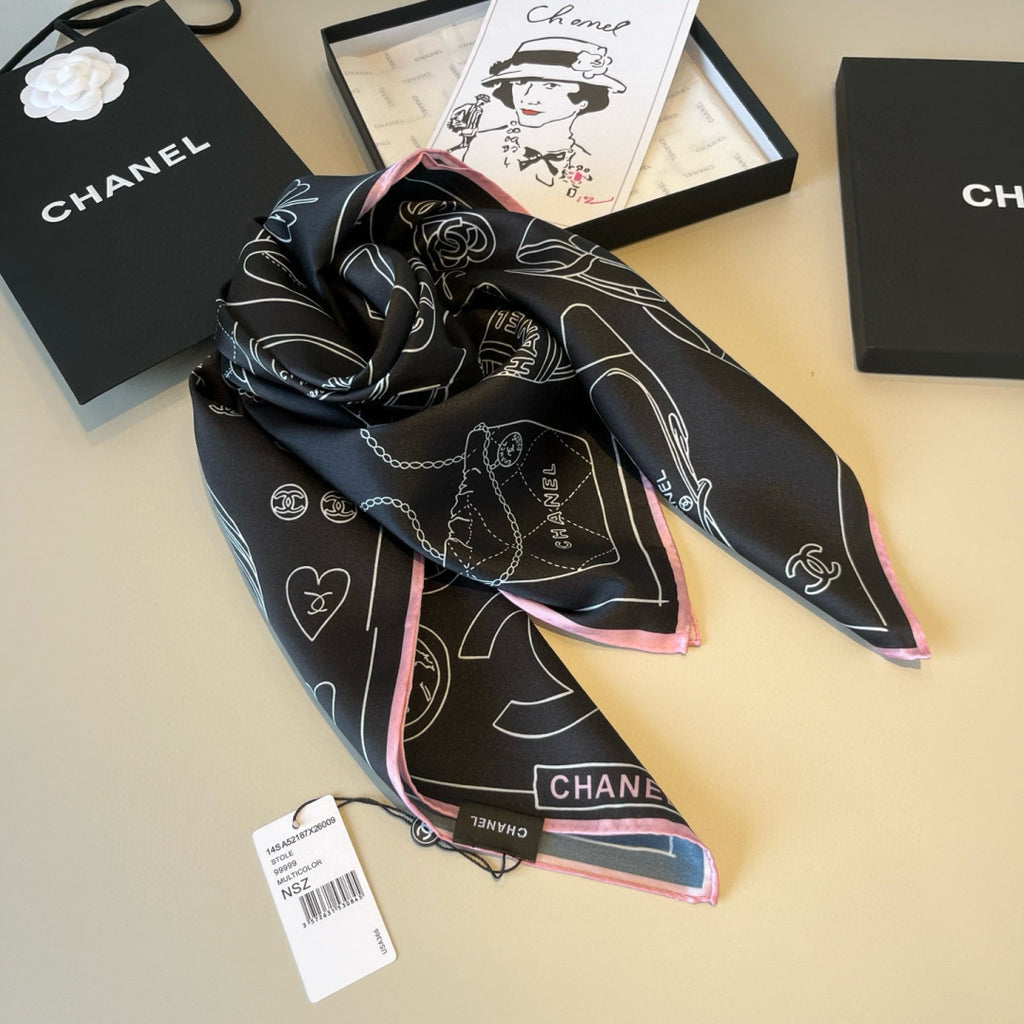 Silk Square Scarf