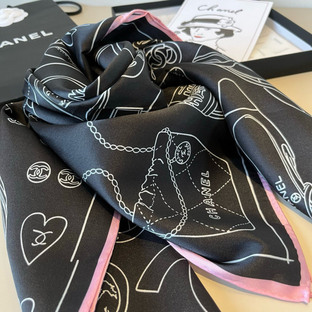 Silk Square Scarf