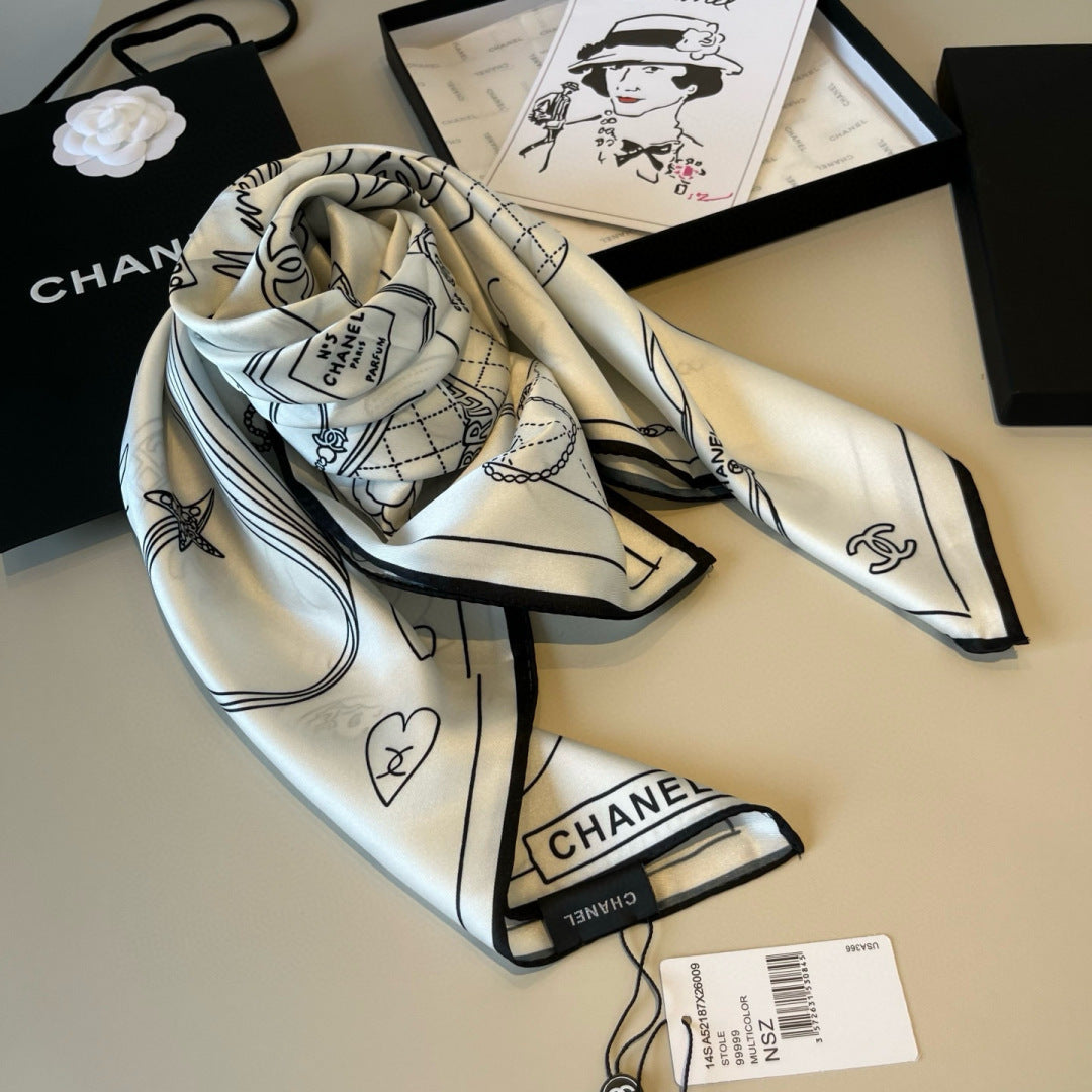 Silk Square Scarf