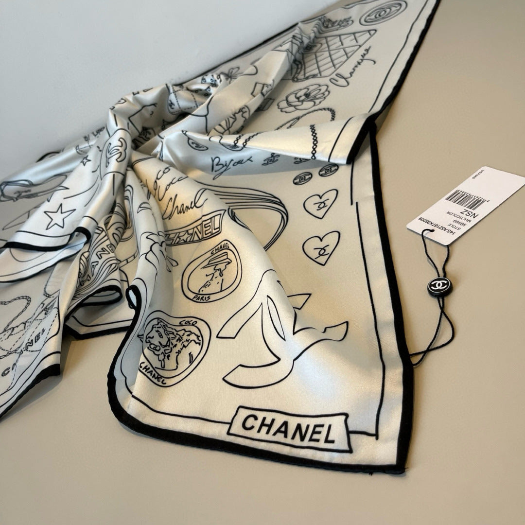Silk Square Scarf