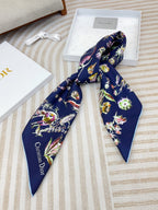 Marine Life Silk Square Scarf