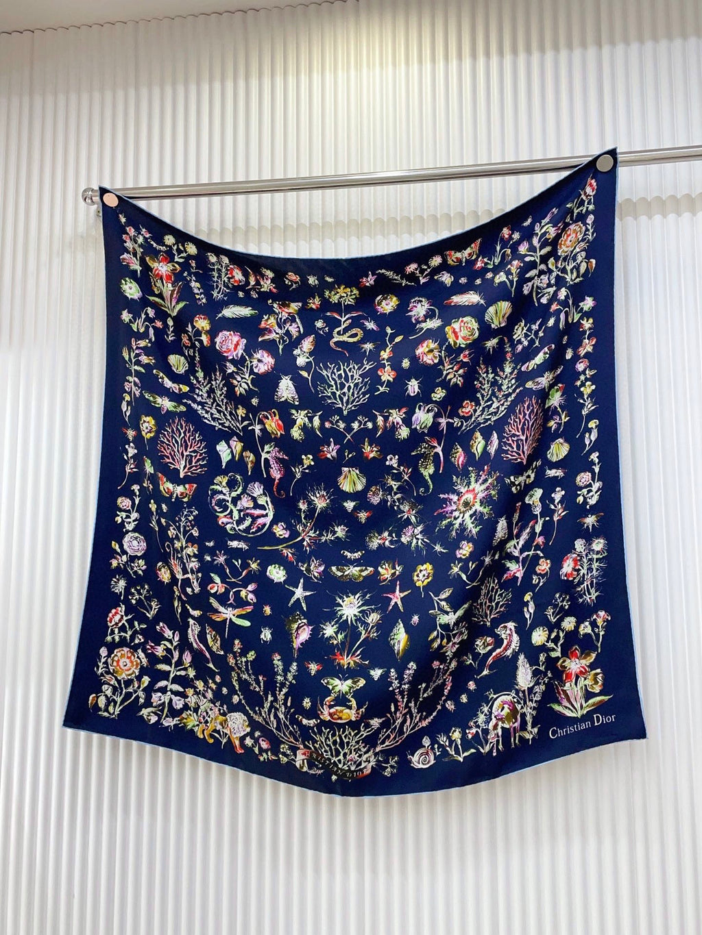 Marine Life Silk Square Scarf