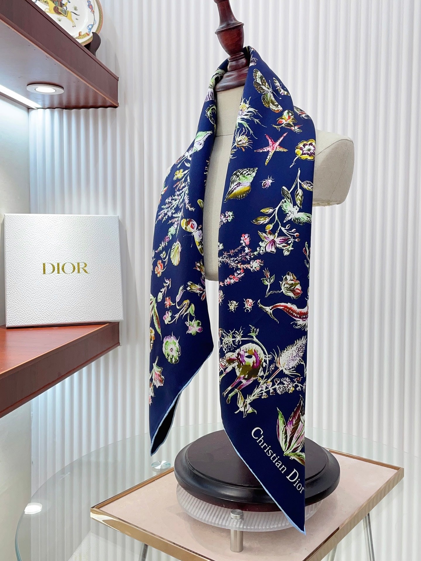 Marine Life Silk Square Scarf