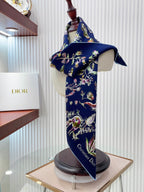 Marine Life Silk Square Scarf