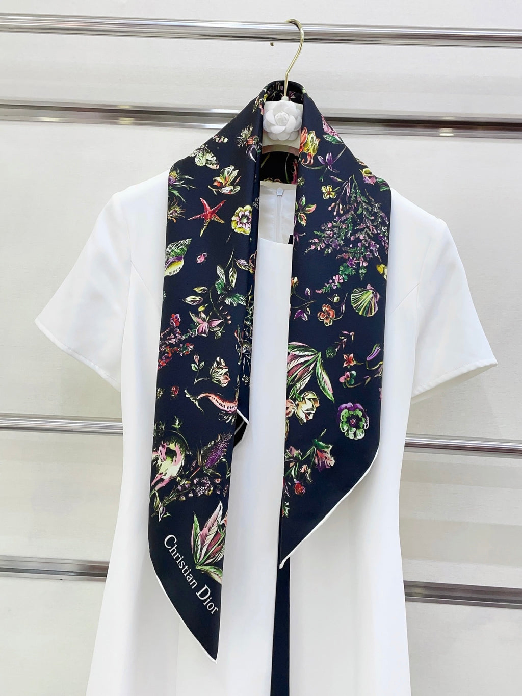 Marine Life Silk Square Scarf