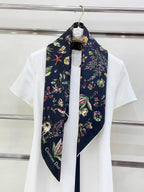 Marine Life Silk Square Scarf