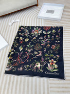 Marine Life Silk Square Scarf