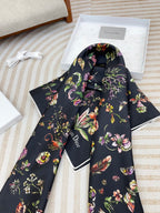 Marine Life Silk Square Scarf