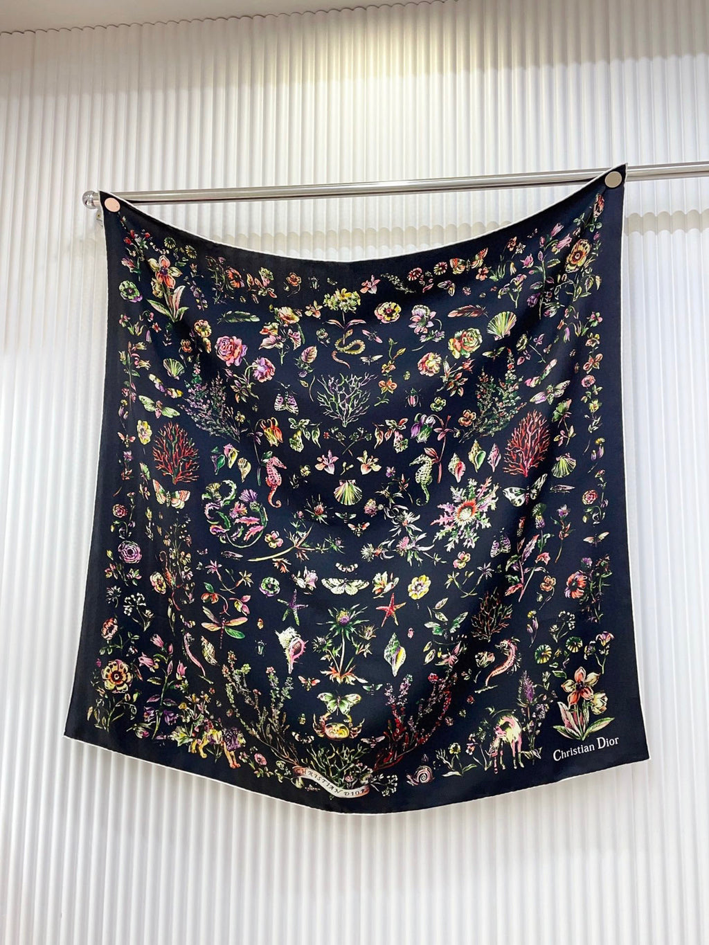 Marine Life Silk Square Scarf