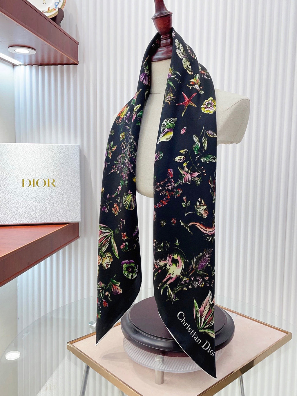 Marine Life Silk Square Scarf