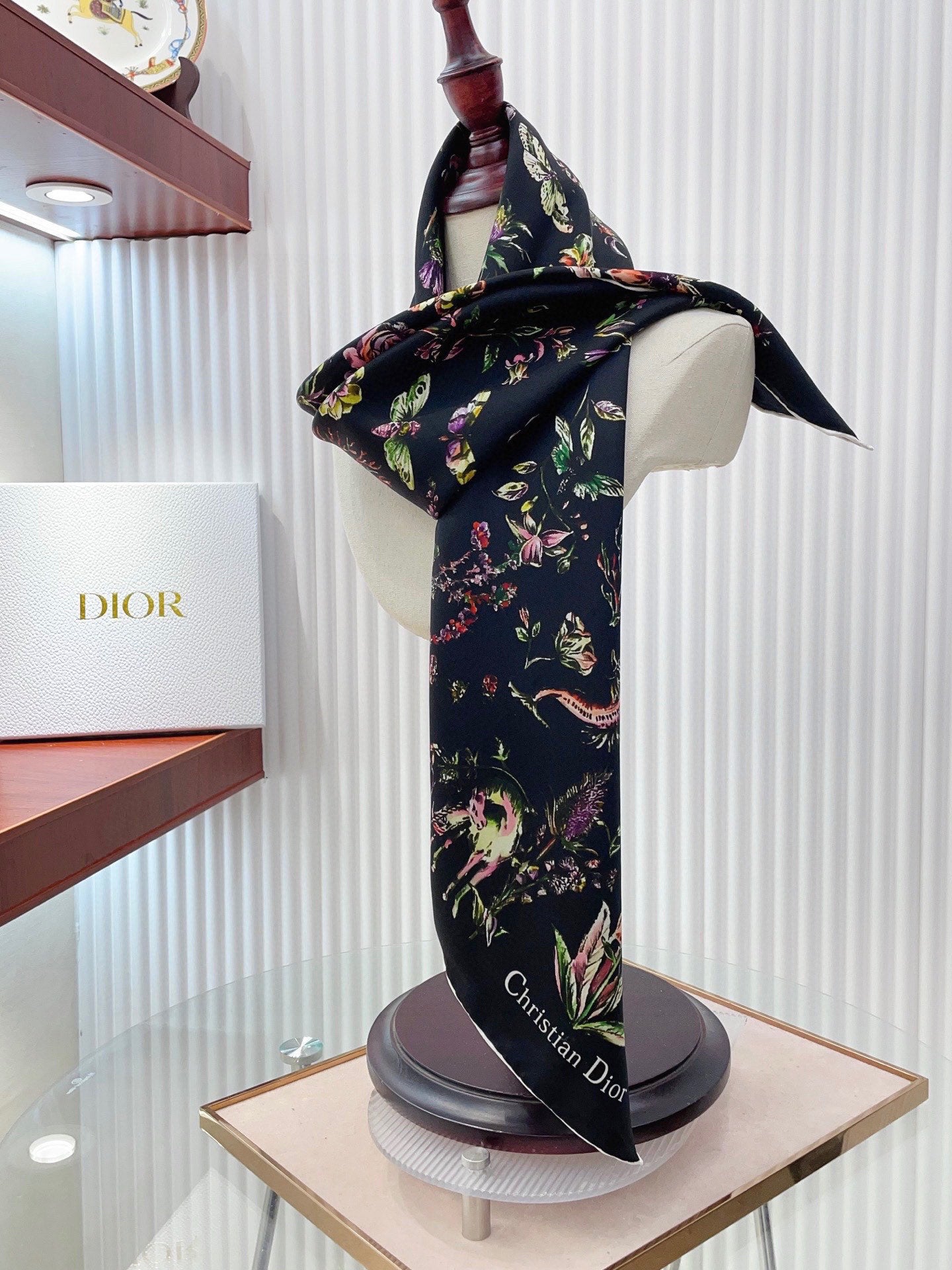 Marine Life Silk Square Scarf