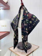 Marine Life Silk Square Scarf