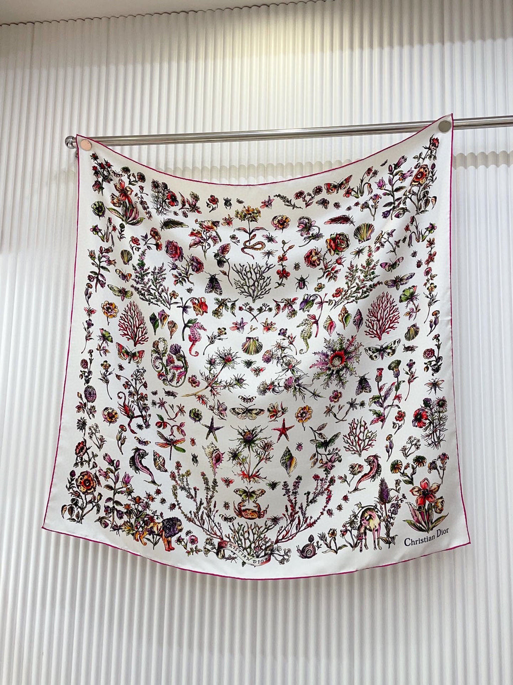 Marine Life Silk Square Scarf