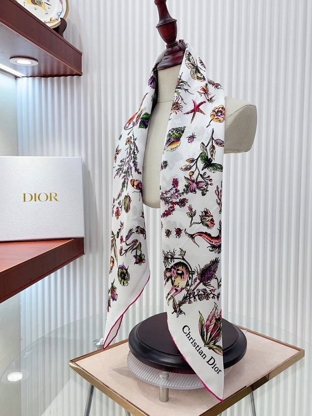 Marine Life Silk Square Scarf