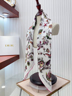 Marine Life Silk Square Scarf