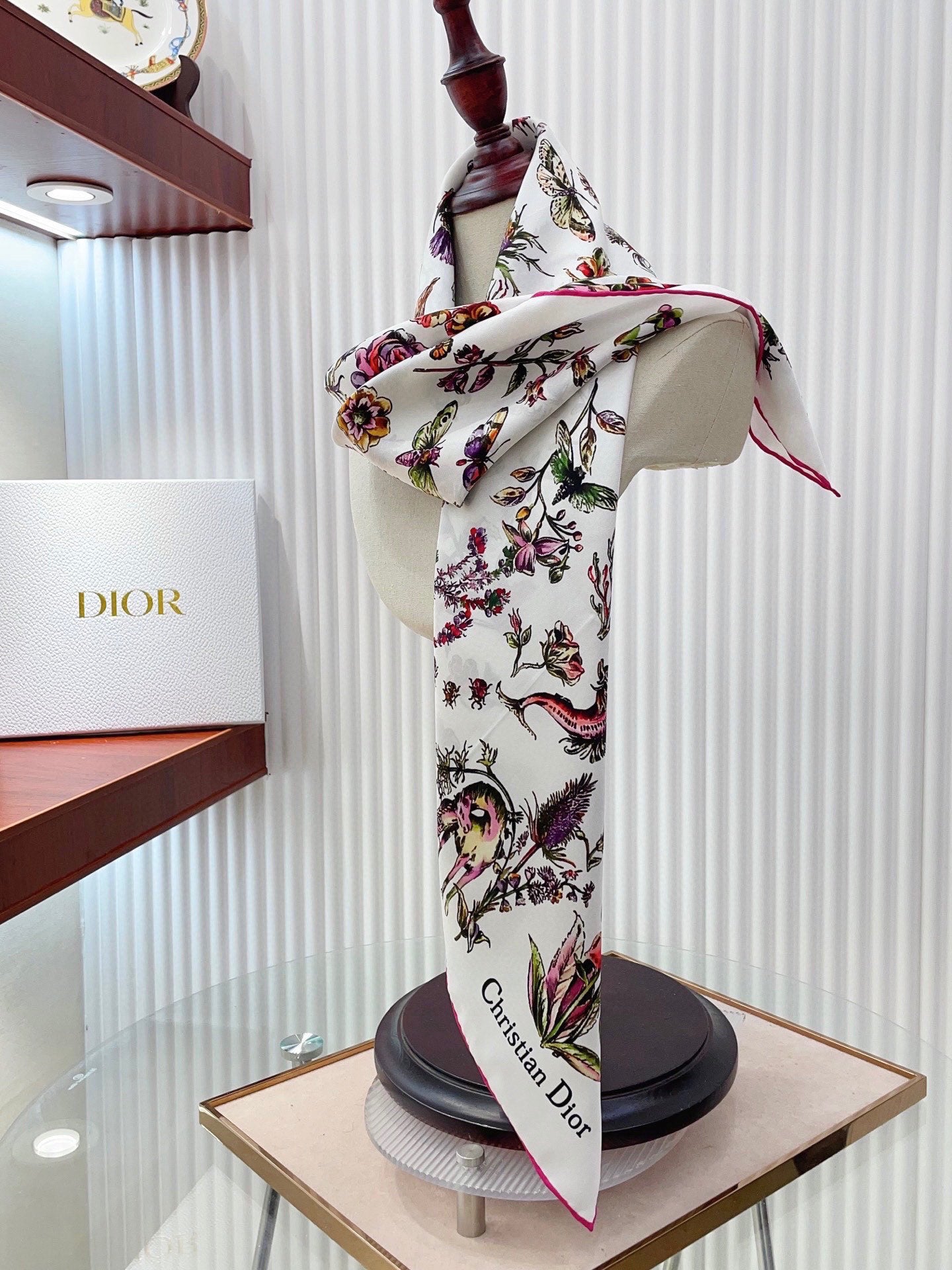 Marine Life Silk Square Scarf