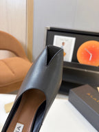 Spring Summer Peep-Toe Metal Heel Pump