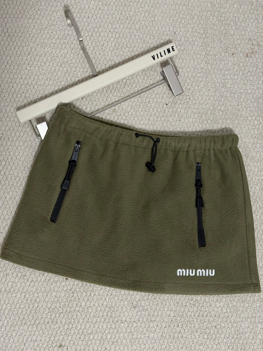 Fleece Jacket &  Mini Skirt Set