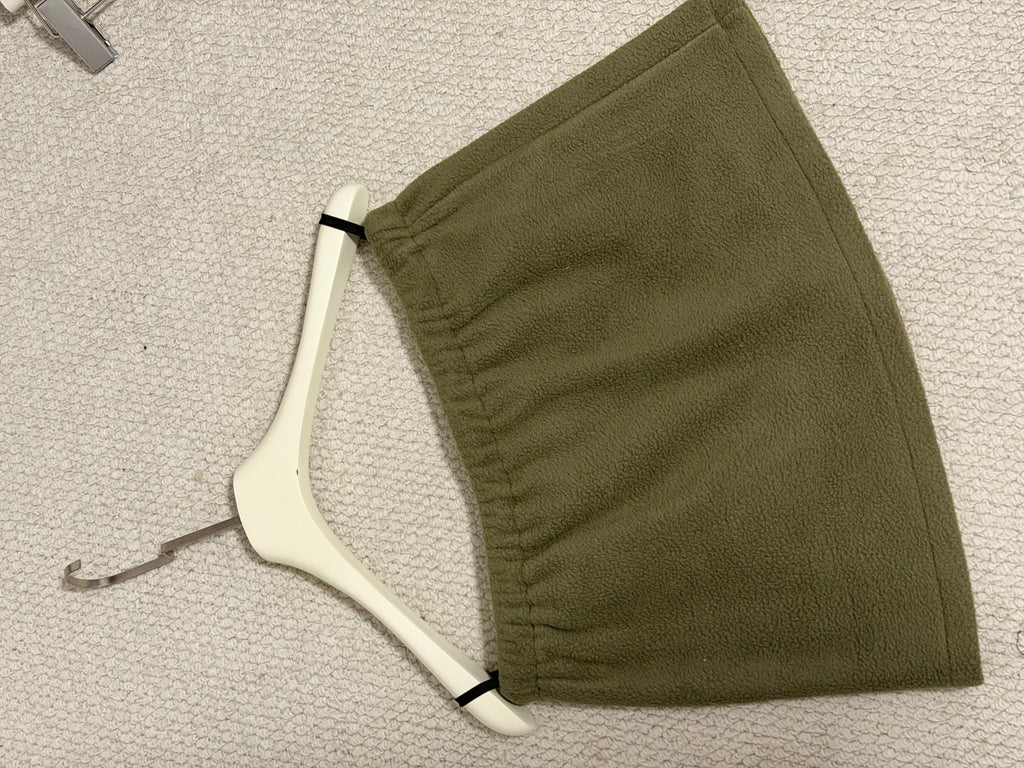 Fleece Jacket &  Mini Skirt Set