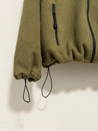 Fleece Jacket &  Mini Skirt Set