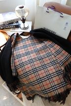 Wool Cashmere Cape