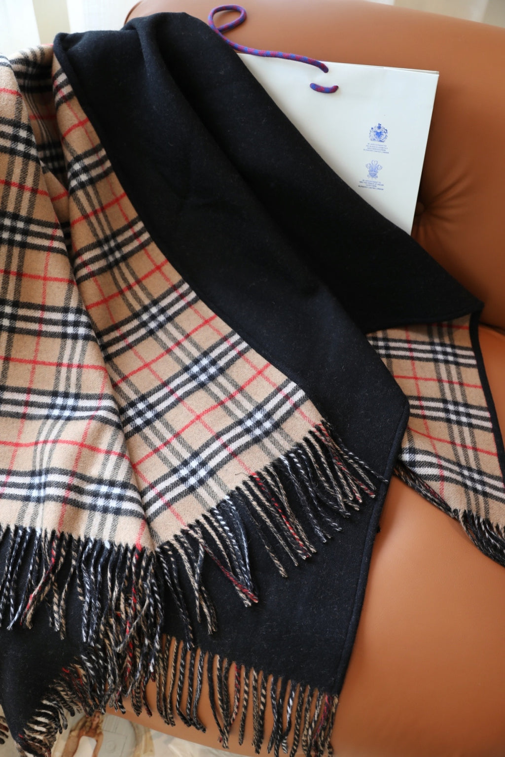 Wool Cashmere Cape