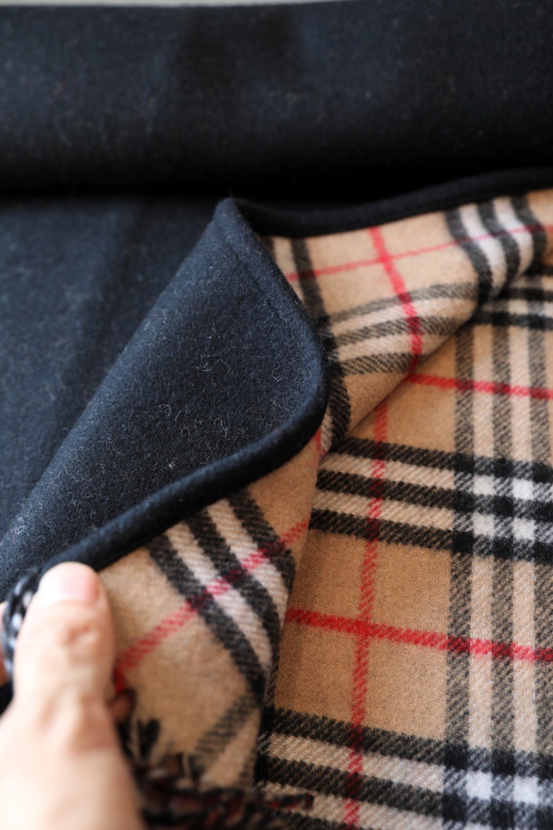 Wool Cashmere Cape