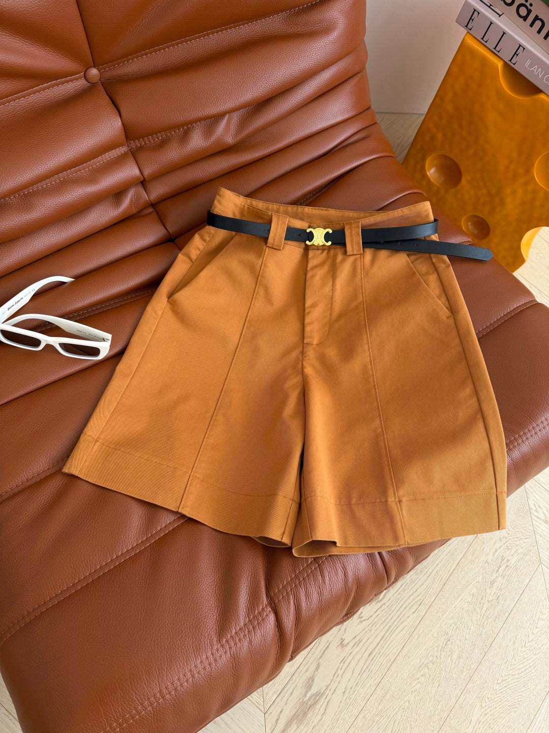 Tailored Shorts with Belt | 656620