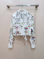 2026 SS Floral Print Shirt & Maxi Skirt Set