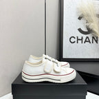 Velcro Platform Canvas Sneaker