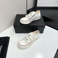 Velcro Platform Canvas Sneaker