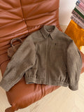 26 AW Pony Embroidered Herringbone Wool Jacket