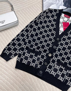 2025 Reversible Jacquard Cardigan [Top]