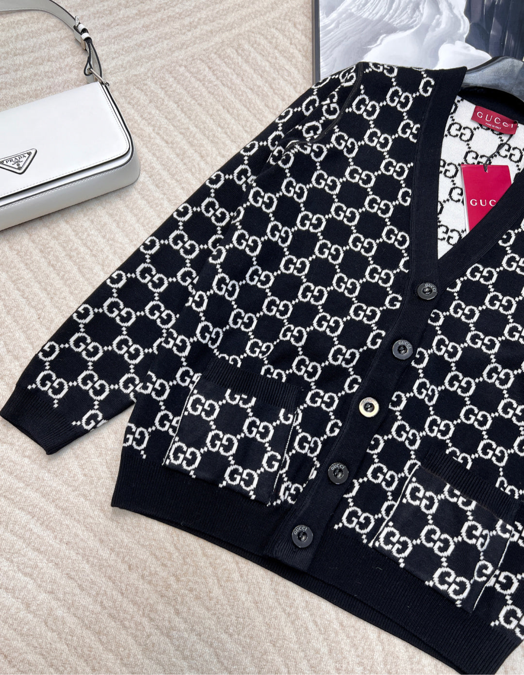 2025 Reversible Jacquard Cardigan [Top]